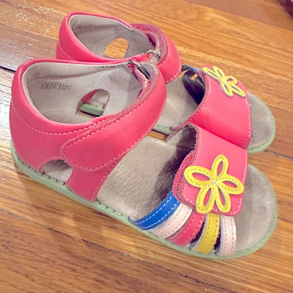 Livie and Luca size 11 pink sandals VGUC